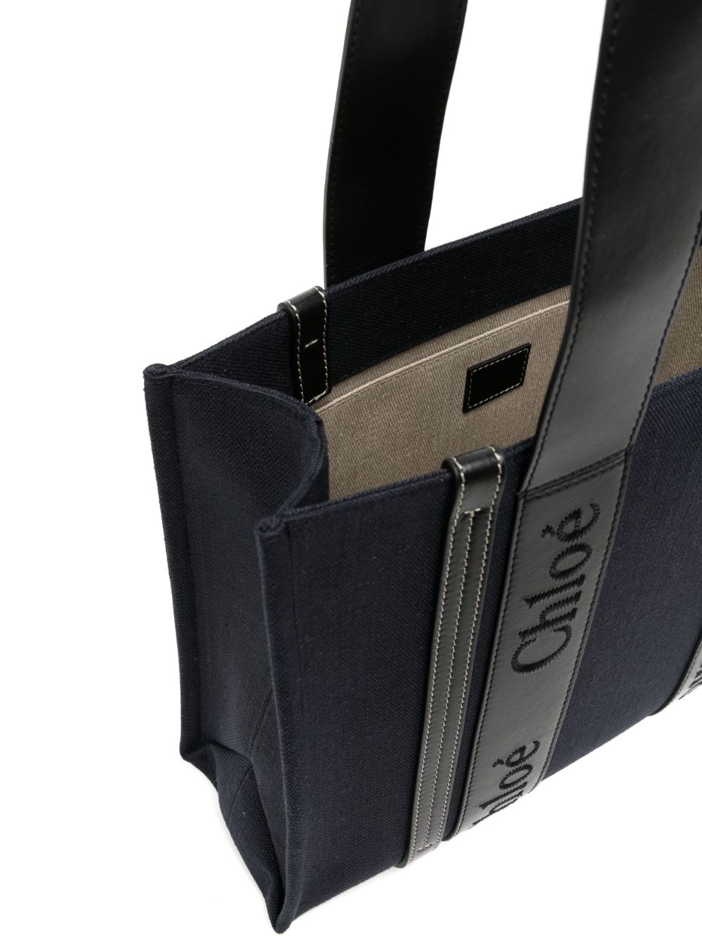 Chloé Woody denim tote bag