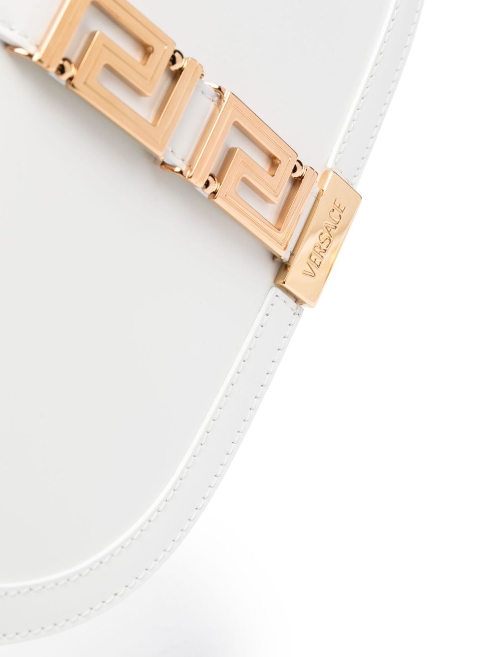 Versace Greca Goddess leather shoulder bag