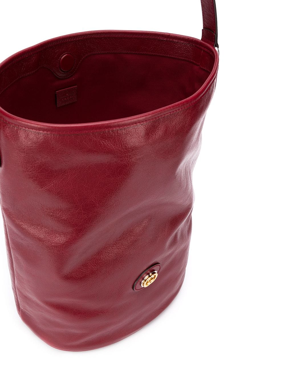 G*u*i calf leather hobo shoulder bag