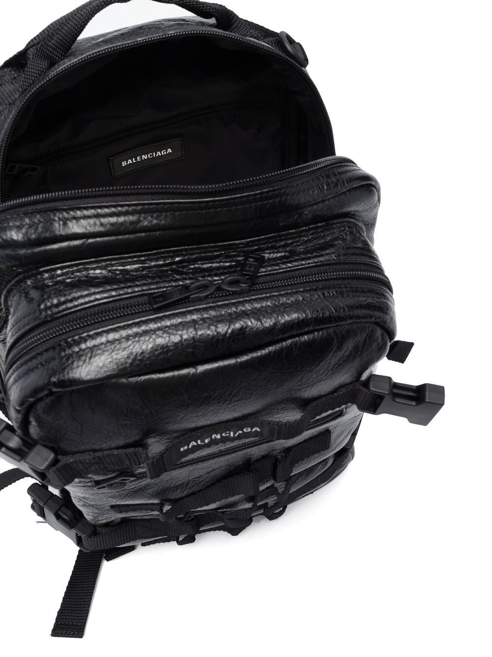 Ba*len*cia*ga army space logo backpack