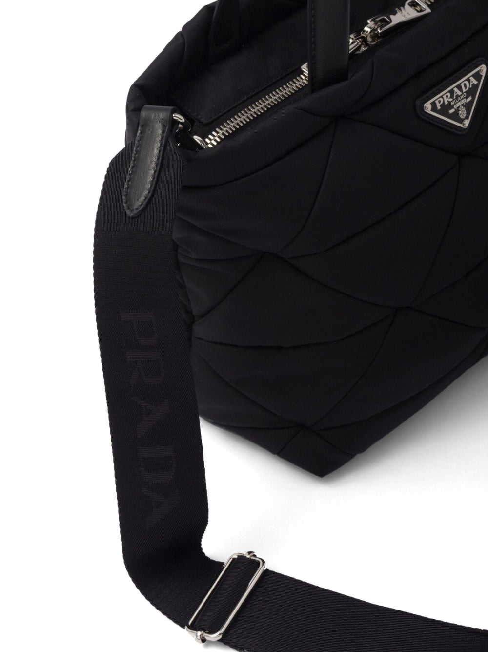 Pra*a re-nylon padded tote bag