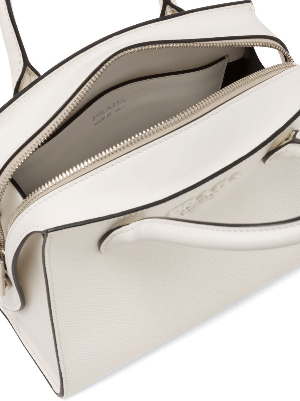 Pra*a mini saffiano leather tote