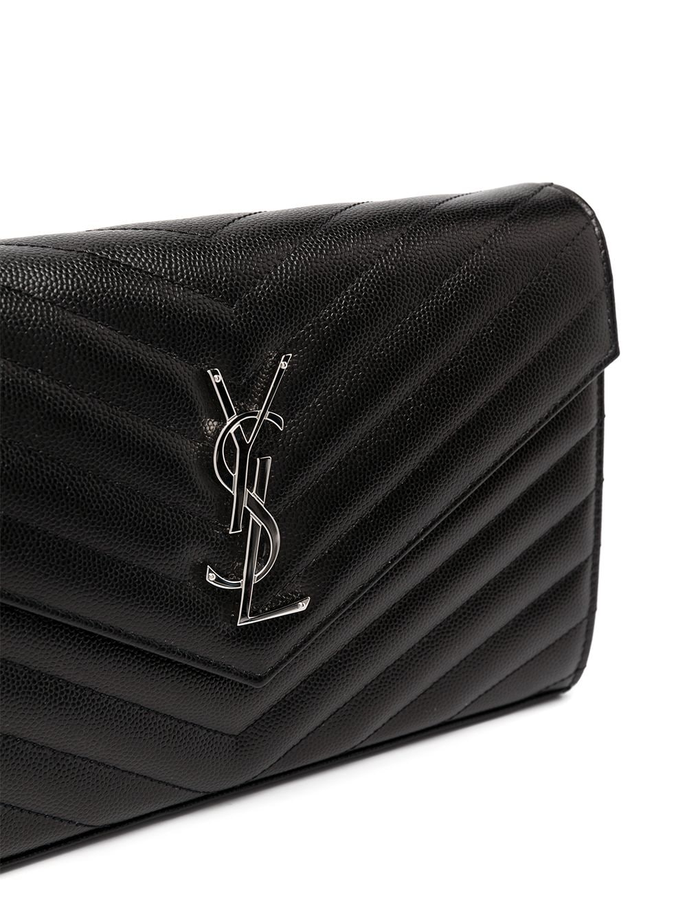 Saint Laurent monogram wallet on chain