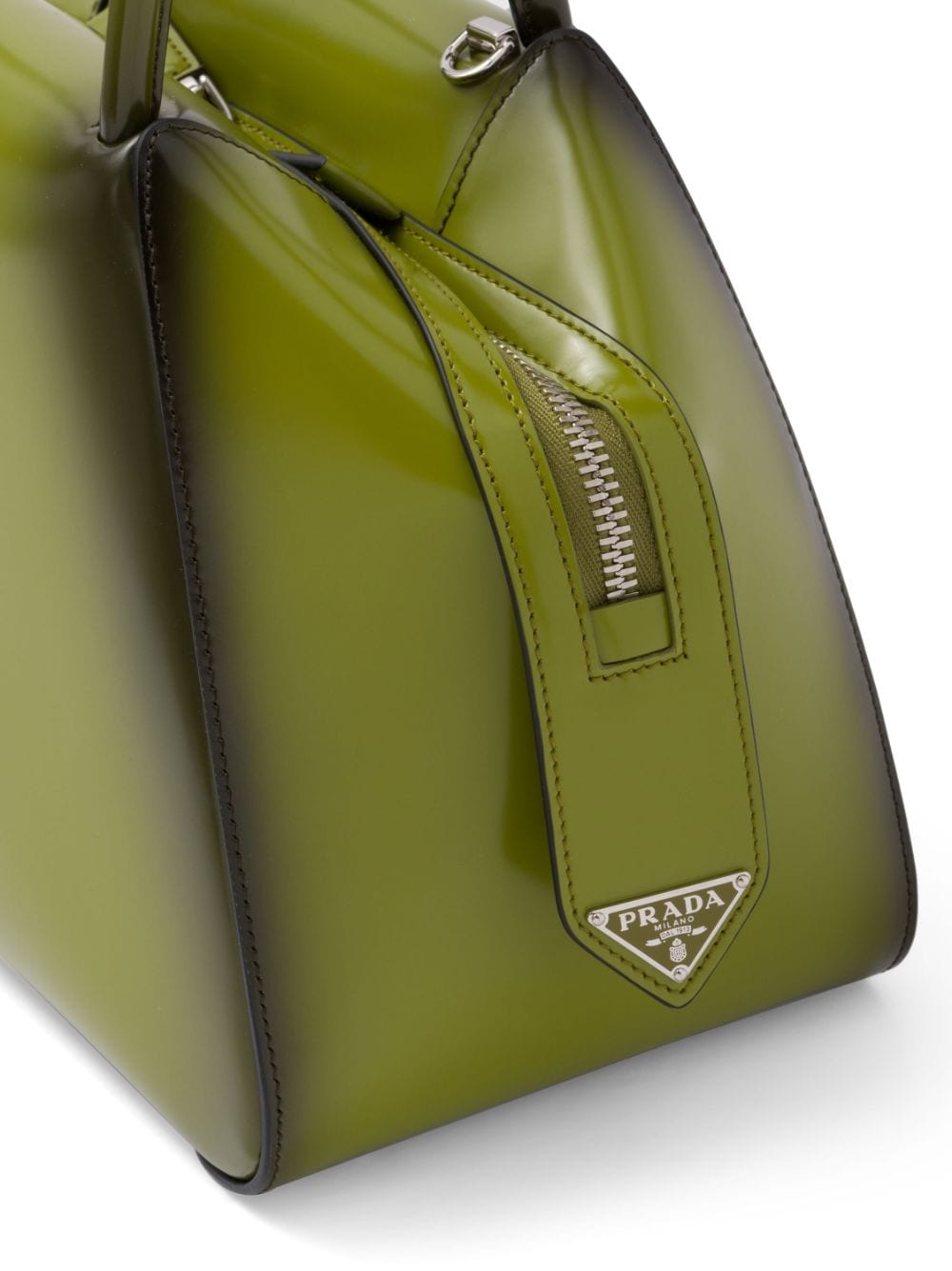 pra*a small brushed leather pra*a S*pernova handbag