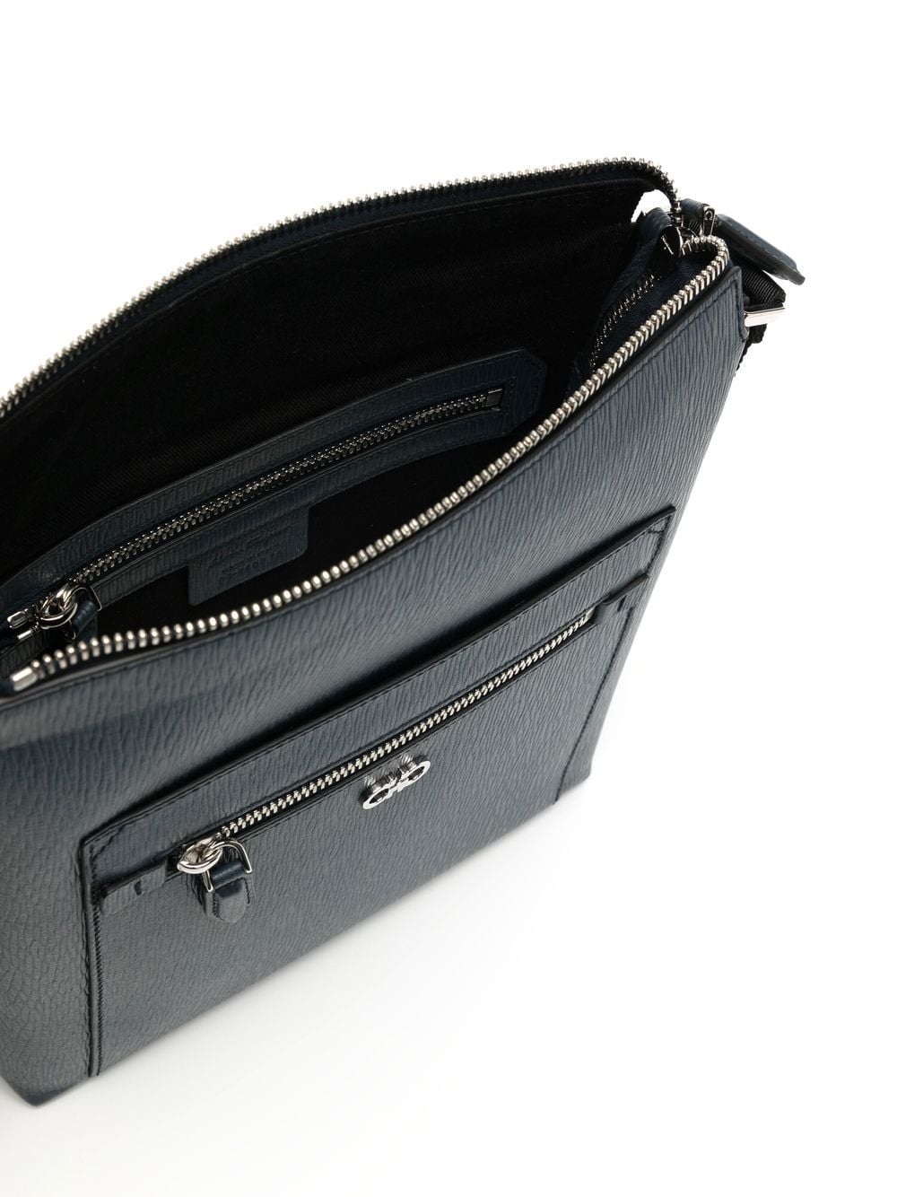 Ferragamo Gancini leather crossbody bag