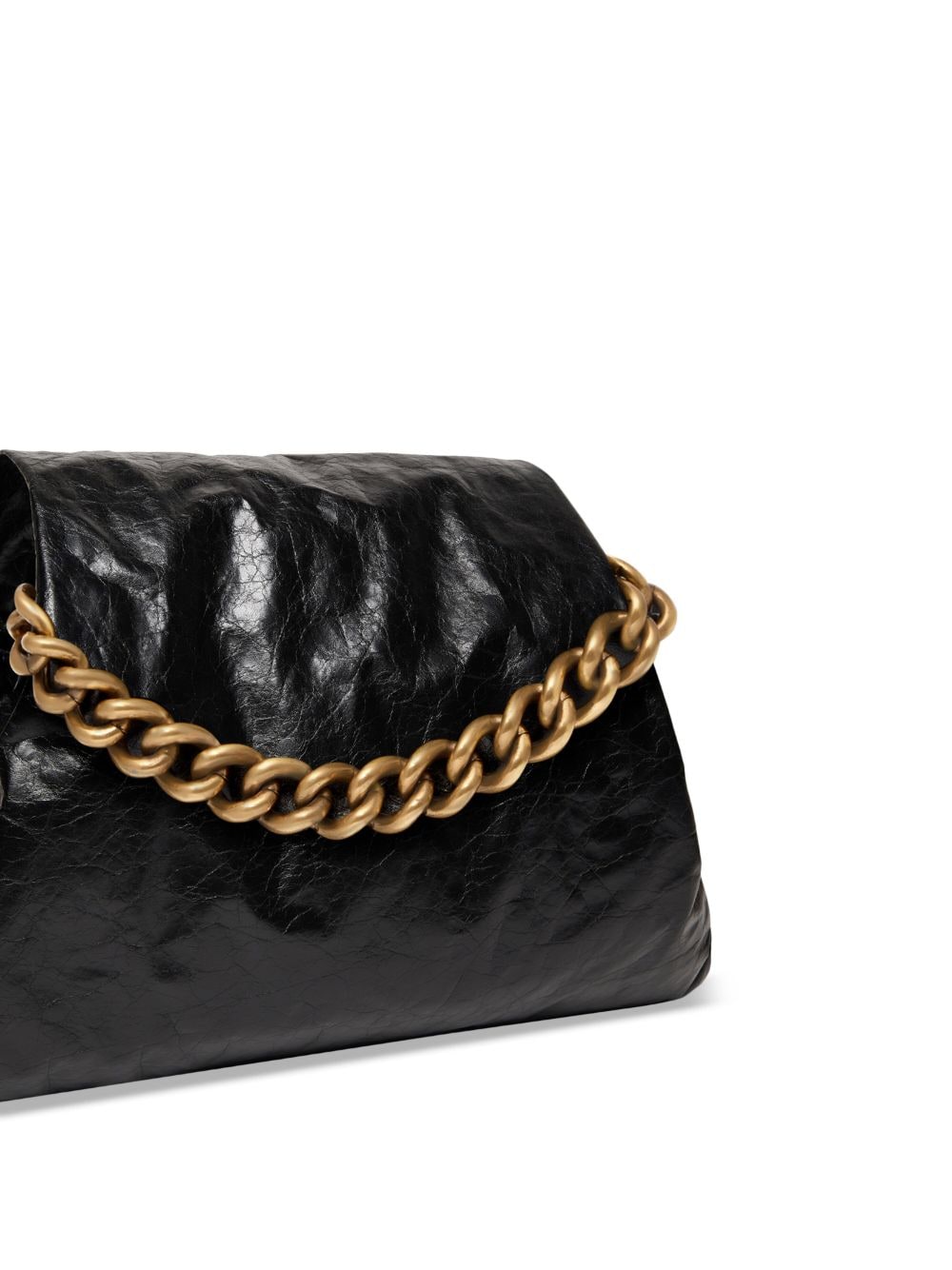 Ba*len*cia*ga puffer chain-strap tote