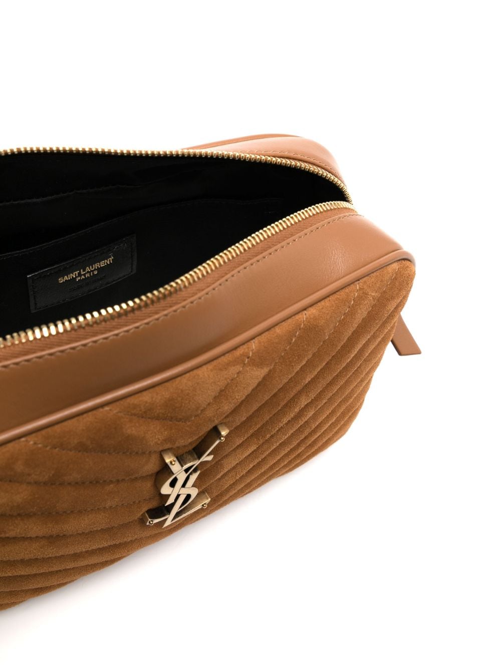 Saint Laurent Lou suede camera bag