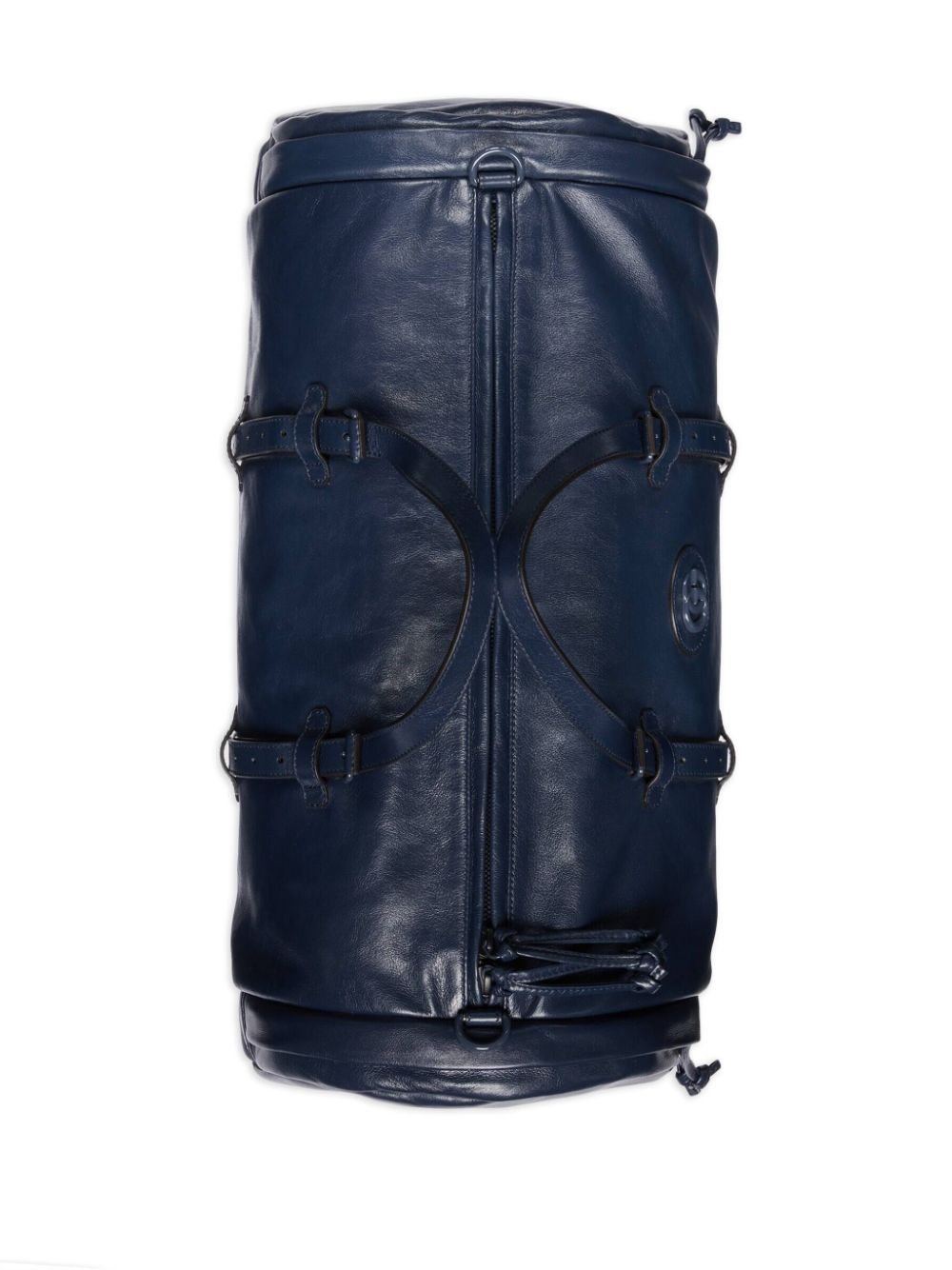 G*u*i double-g leather duffle bag