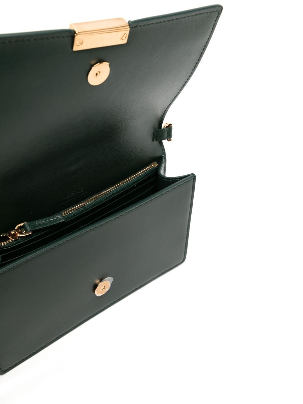 Versace Greca Goddess leather mini bag