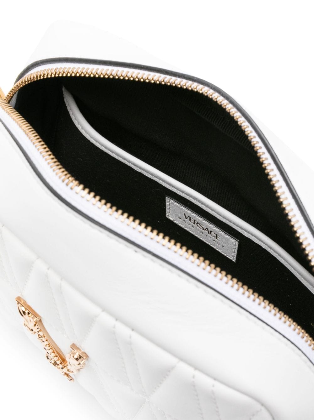 Versace Virtus leather crossbody bag