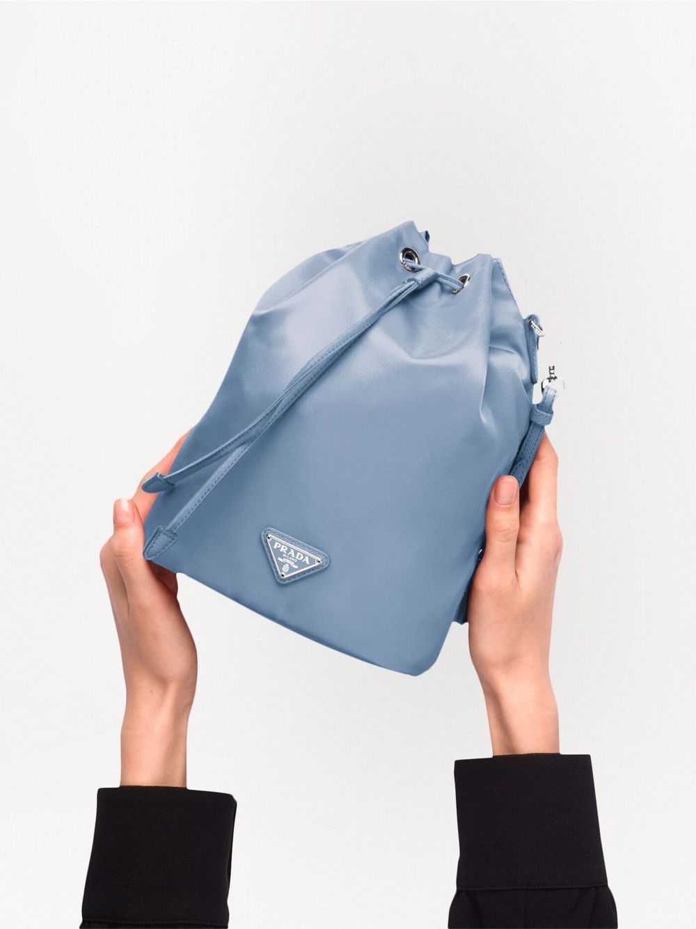 Pra*a mini re-nylon bucket pouch