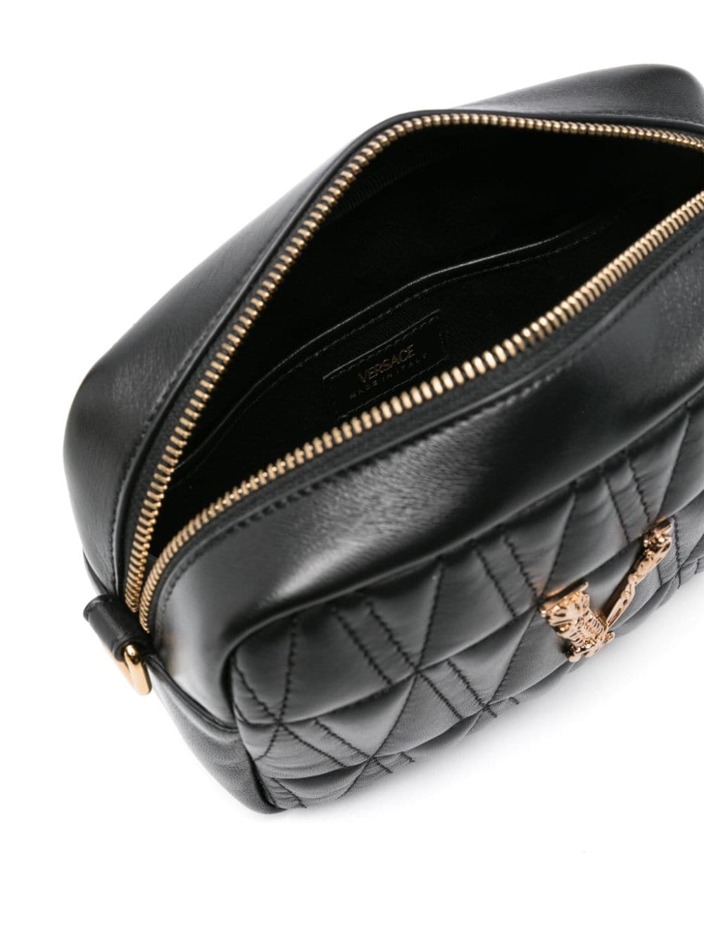 Versace Virtus quilted crossbody bag