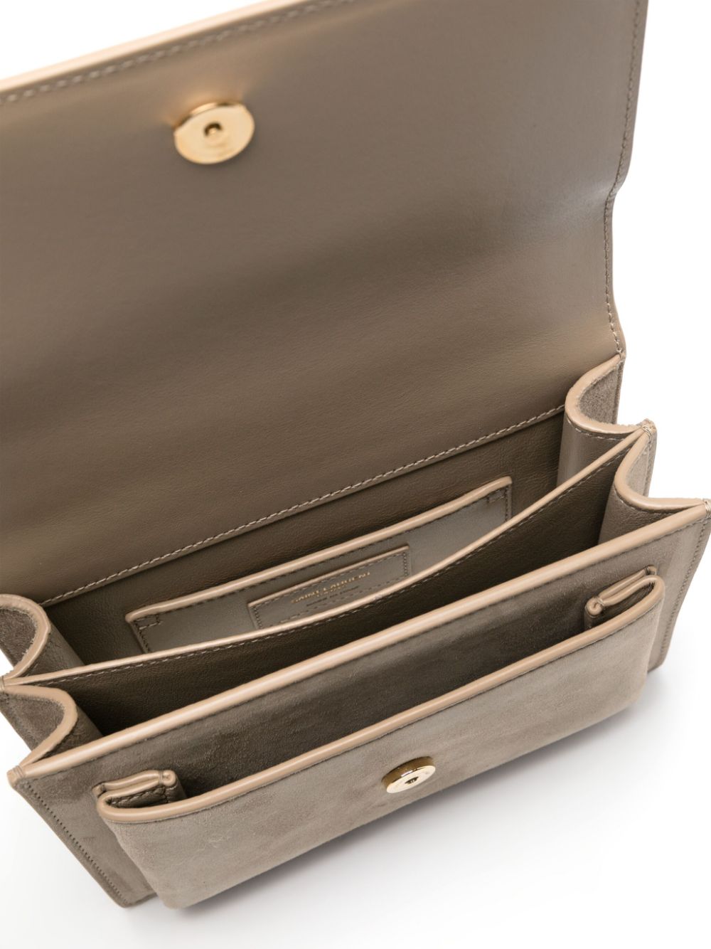 Saint Laurent small Sunset suede crossbody bag