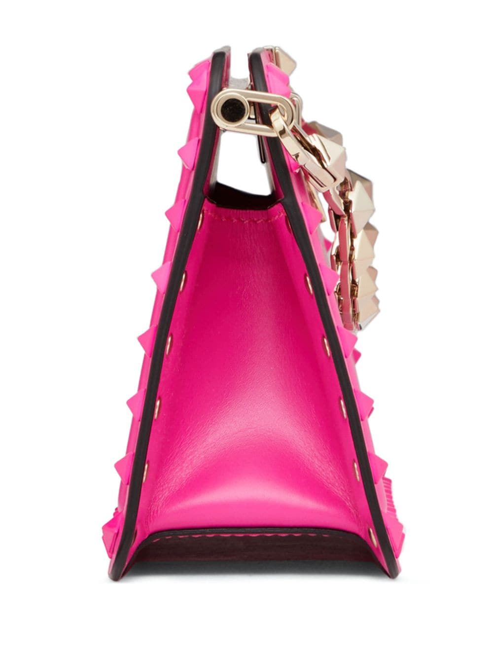 Valentino Garavani Rockstud leather clutch bag