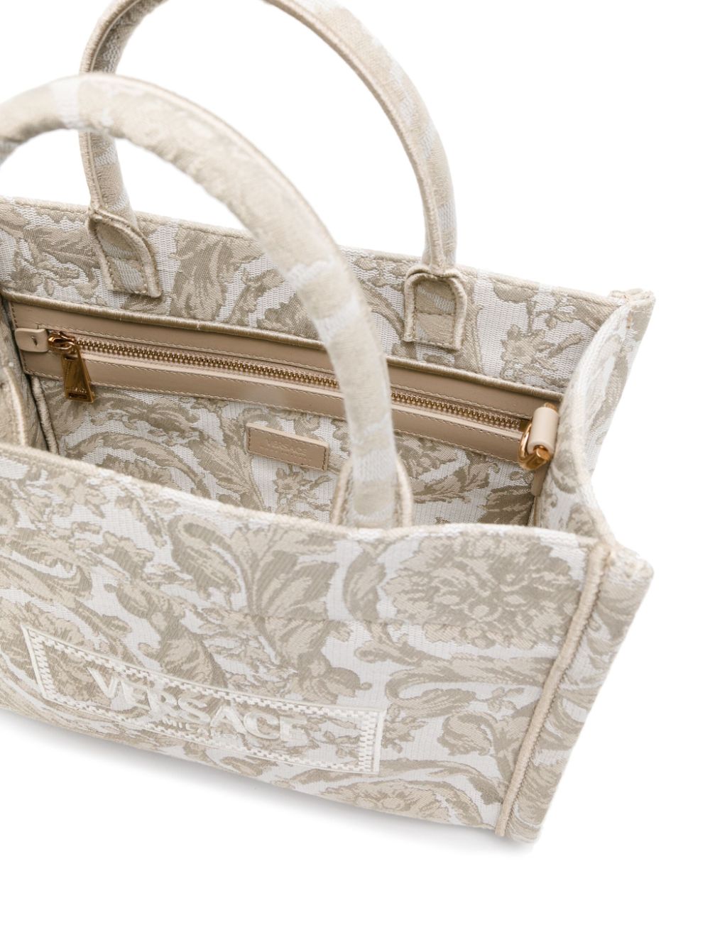 Versace small Barocco Athena tote bag