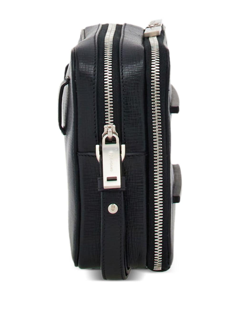 Ferragamo logo-plaque leather belt bag