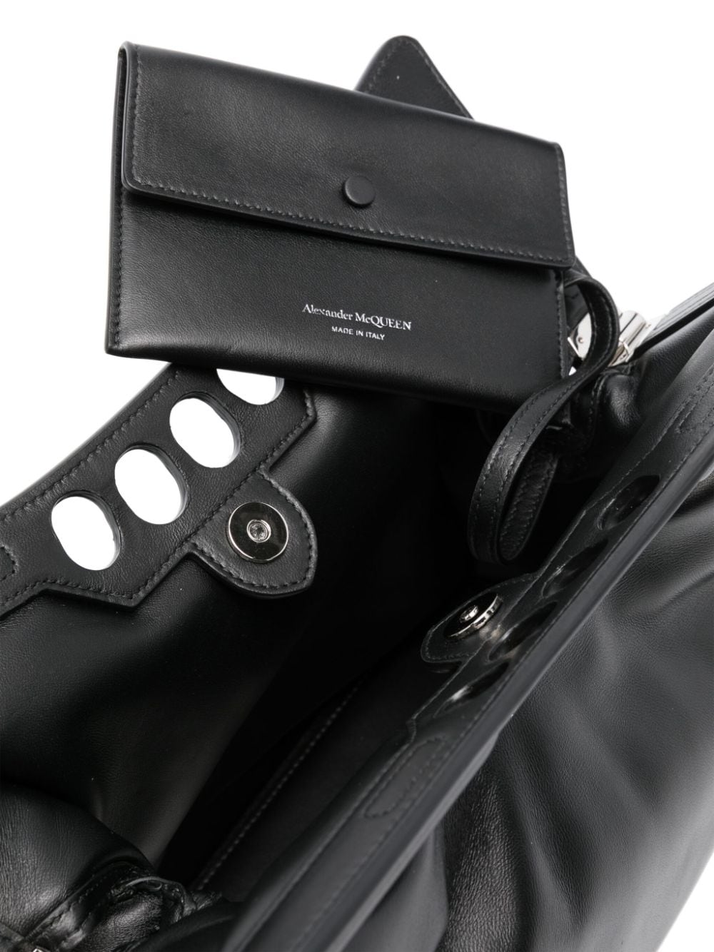 Alexander McQueen The Grip leather shoulder bag