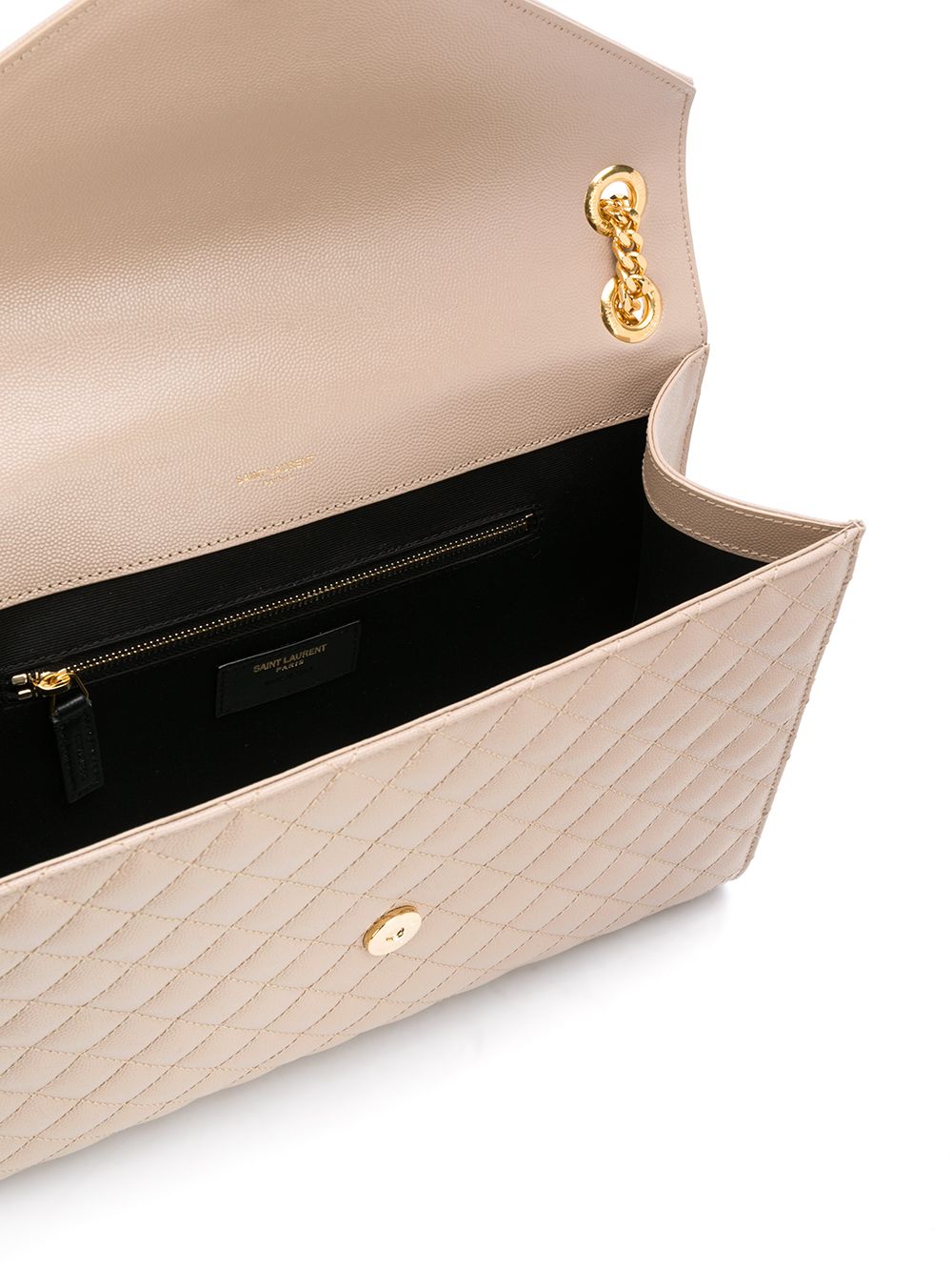 Saint Laurent Envelope quilted shoulder bag