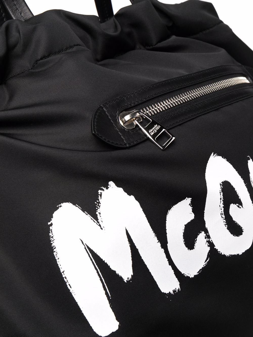 Alexander McQueen The Bundle logo tote bag