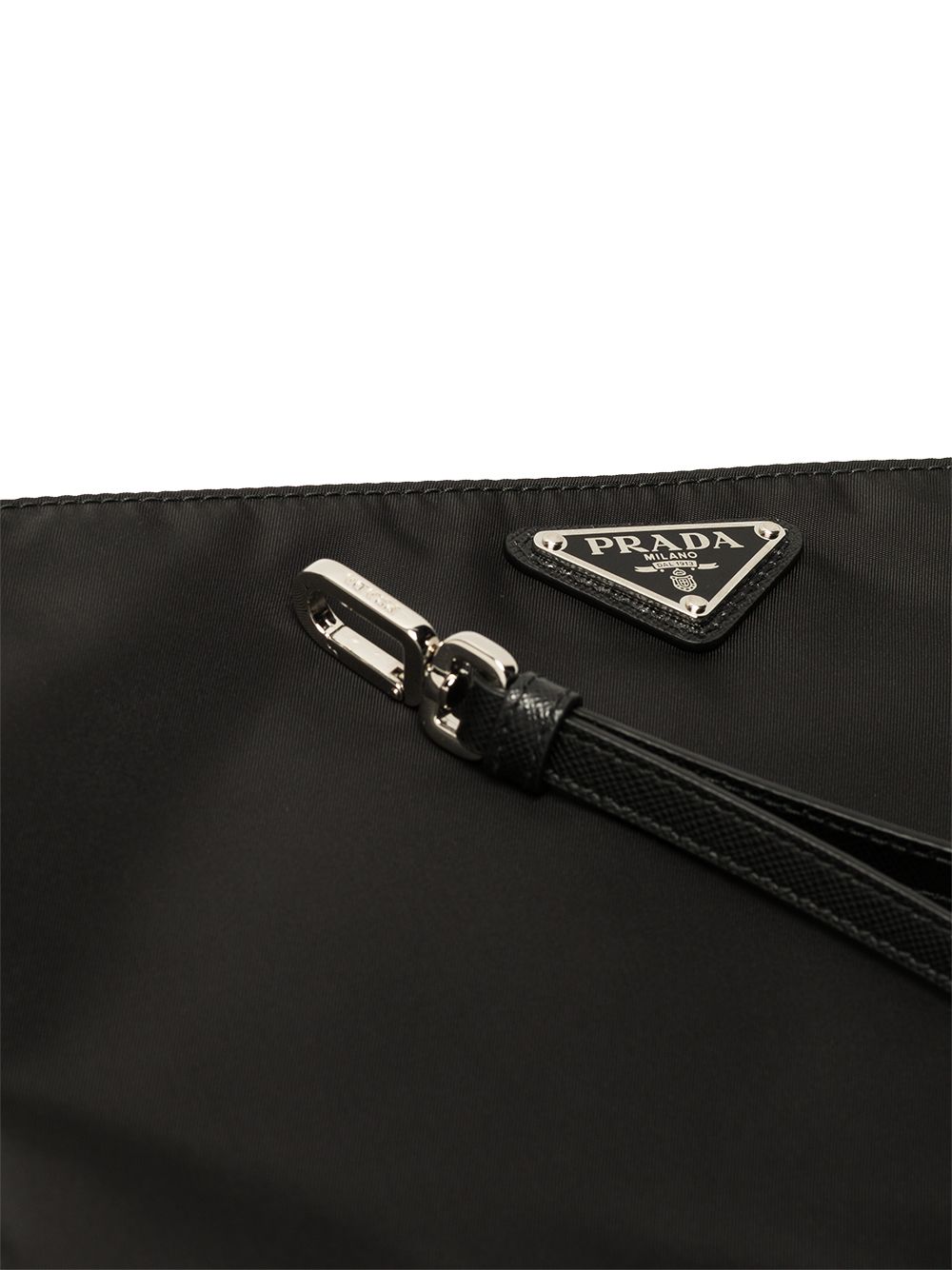 Pra*a re-nylon gabardine pouch