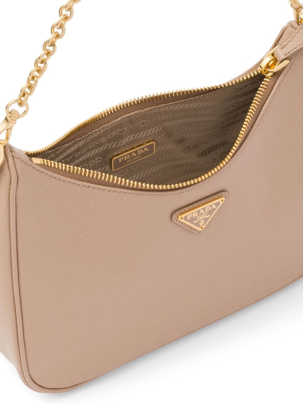 Pra*a re-edition 2005 leather shoulder bag