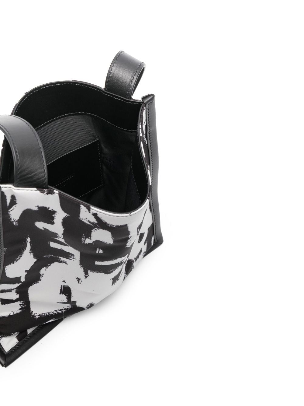 Alexander McQueen graffiti-print shoulder bag