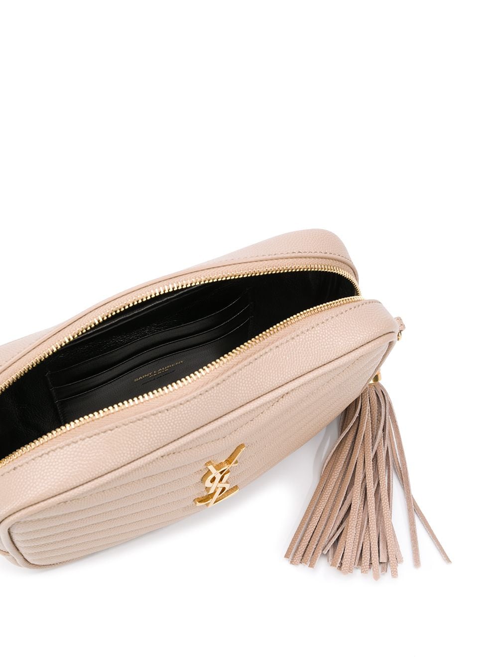 Saint Laurent quilted logo shoulder bag