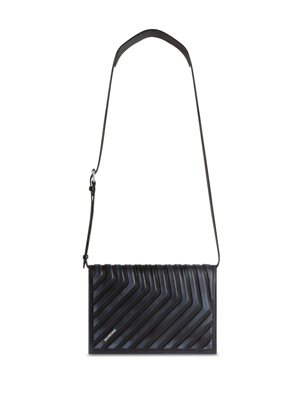 Ba*len*cia*ga car calfskin shoulder bag