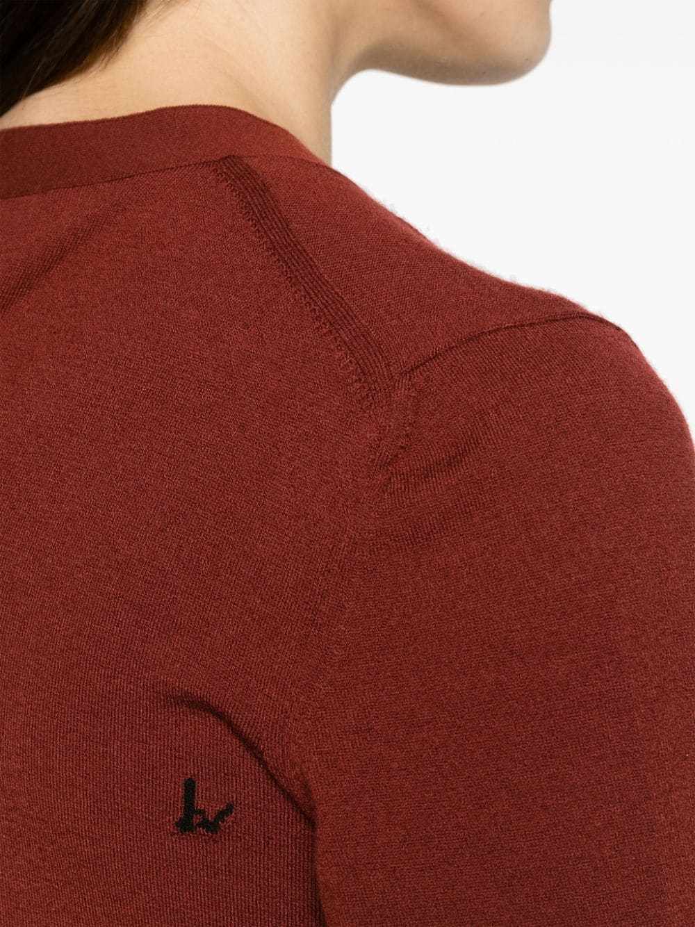 Bo*te*ga ve*ne*ta   asymmetric cropped cardigan