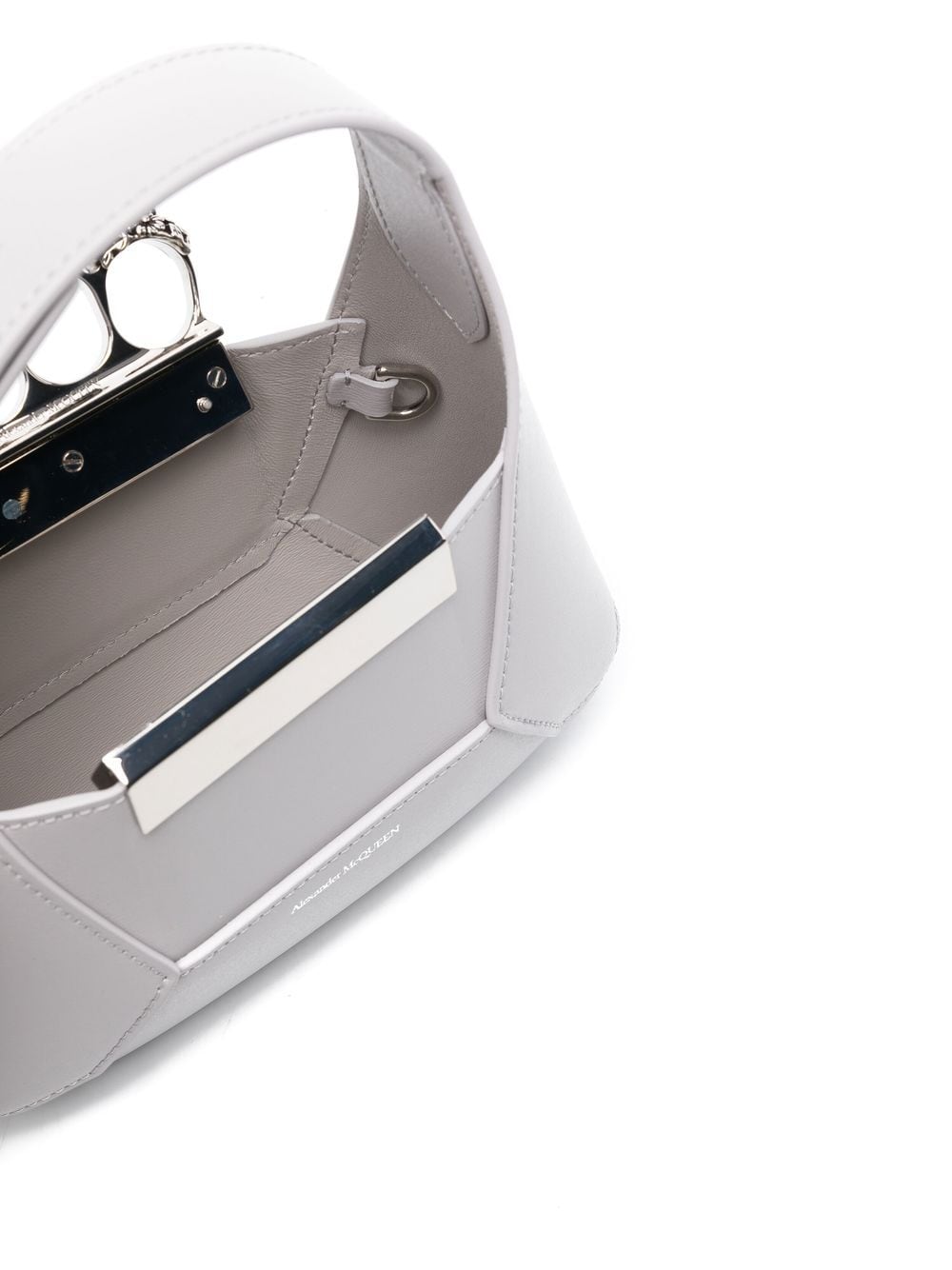 Alexander McQueen four-ring detail tote bag