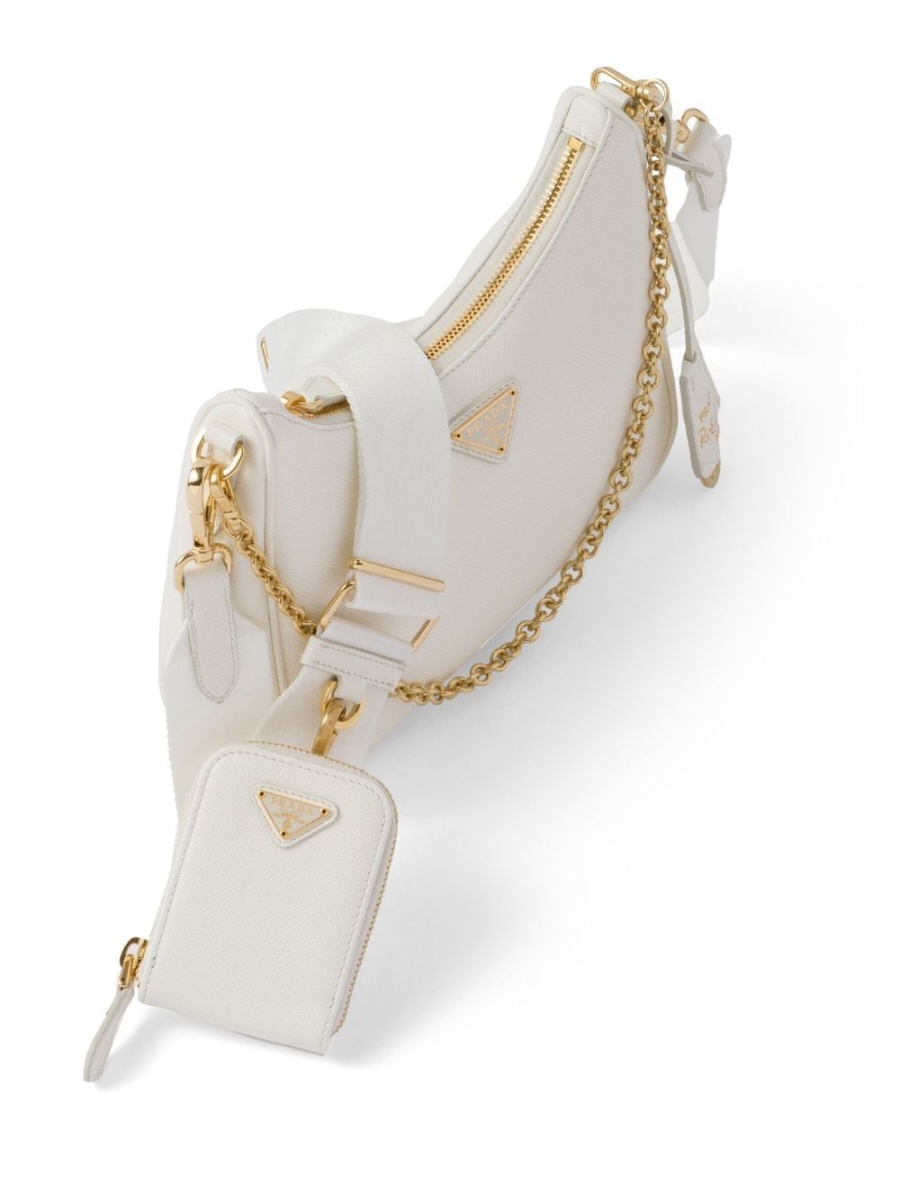 Pra*a re-edition 2005 leather shoulder bag