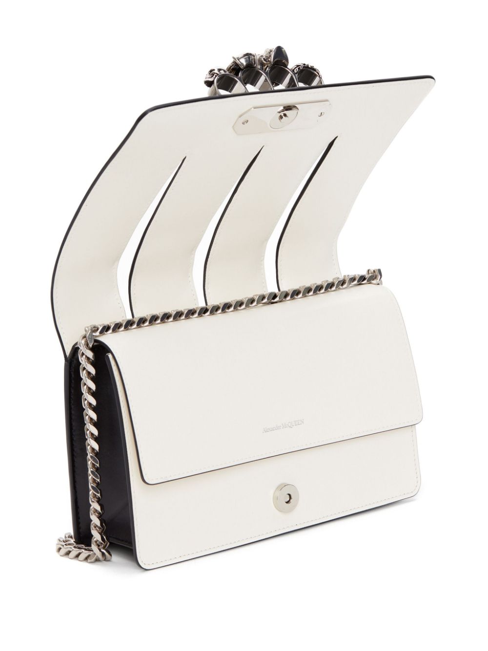 Alexander McQueen Slash studded chain-link bag