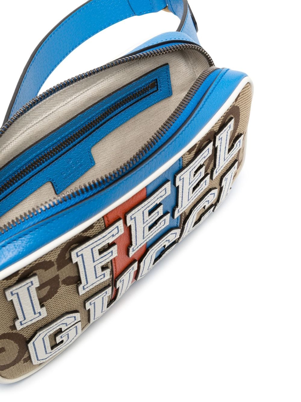 g*u*i gg Di*m*nd-print mini bag