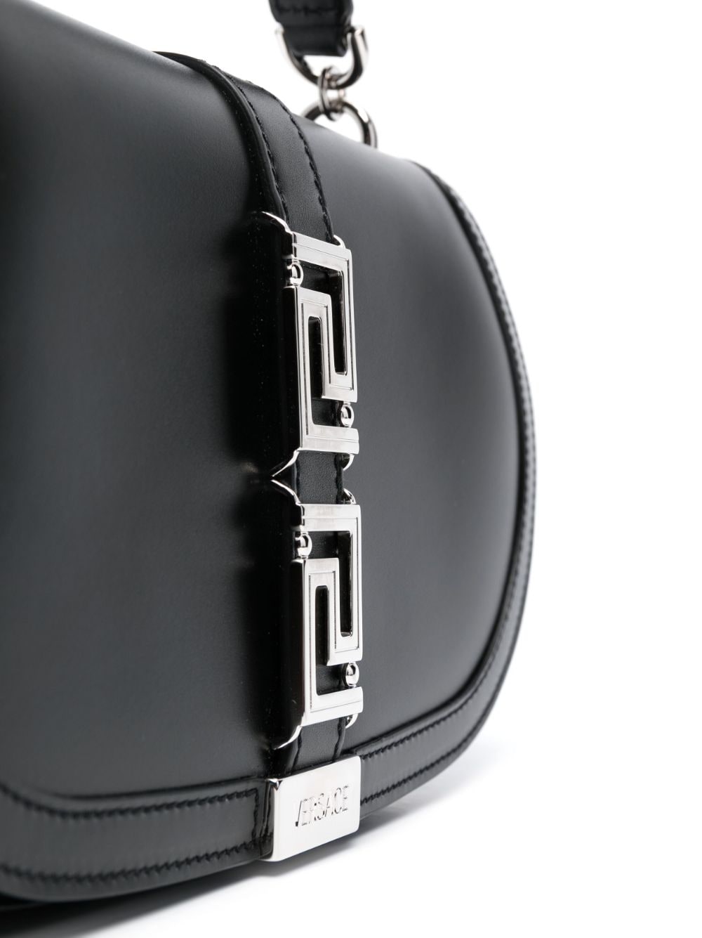 Versace Greca Goddess leather shoulder bag