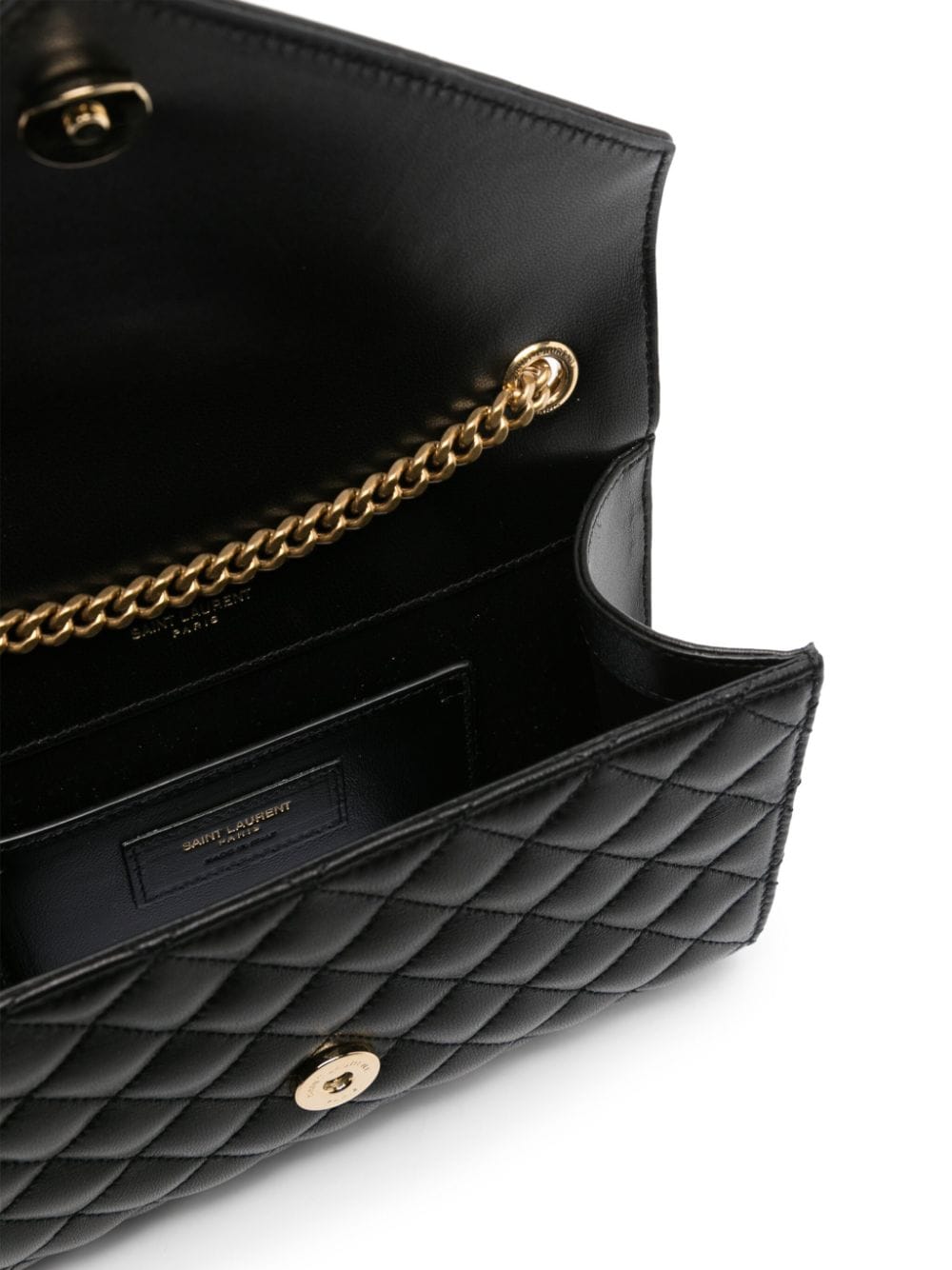 Saint Laurent small Envelope quilted shoulder bag