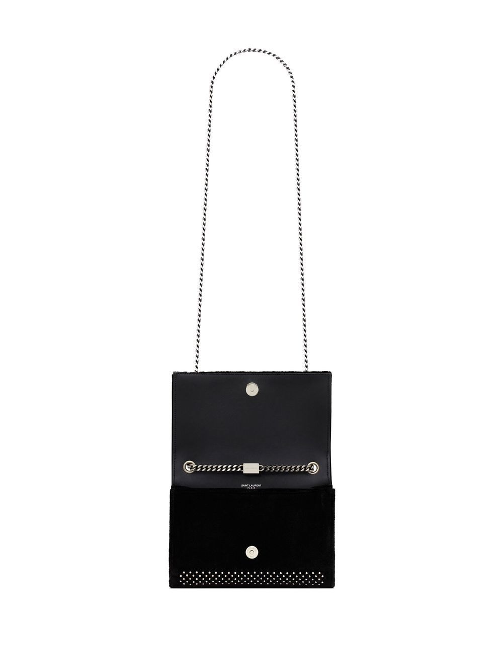 Saint Laurent small rhinestone-embellished Kate chain bag