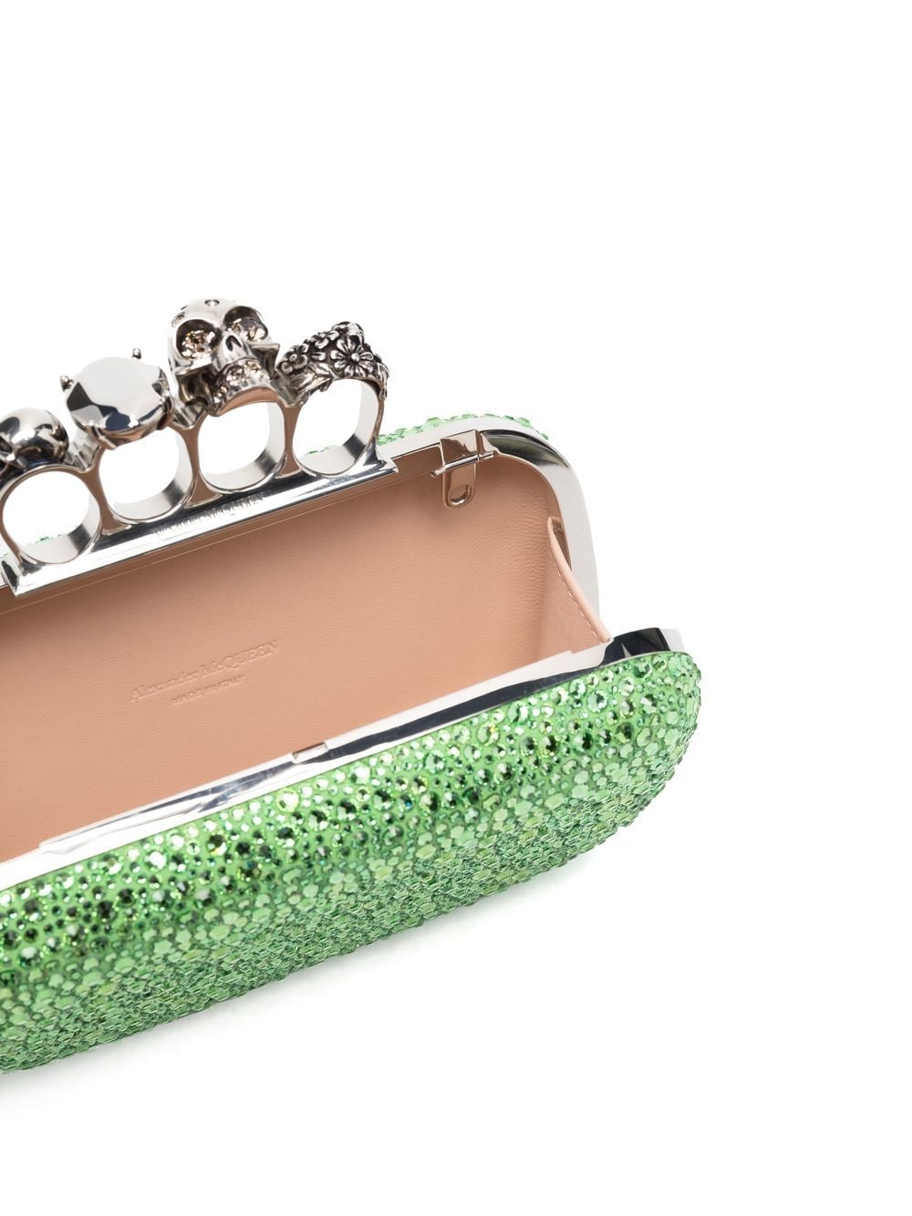 Alexander McQueen Skull rhinestone-embellished crossbody bag