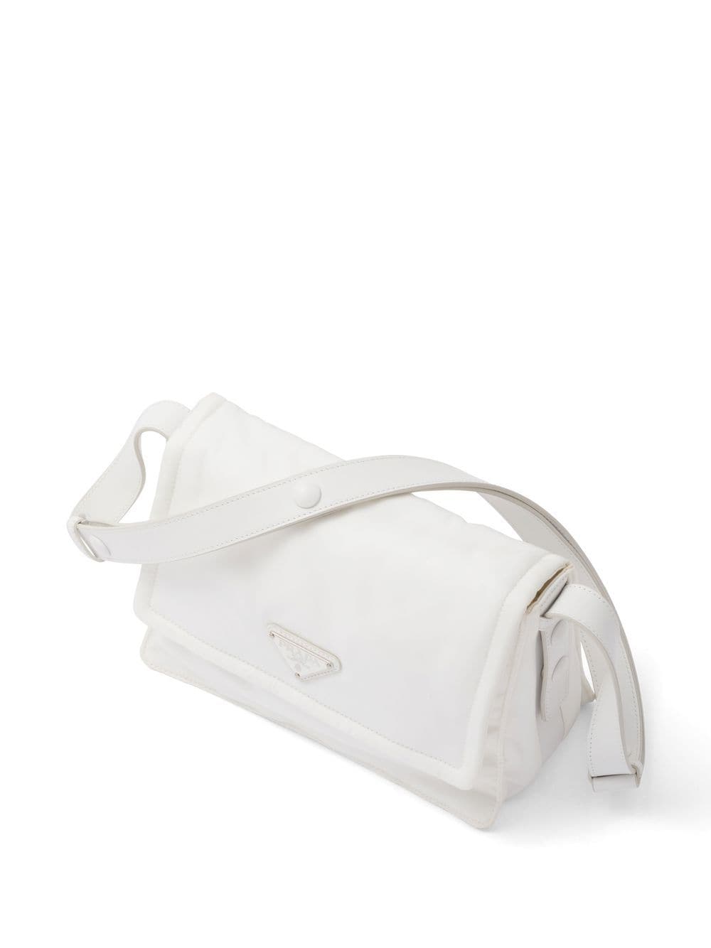 Pra*a small padded re-nylon shoulder bag