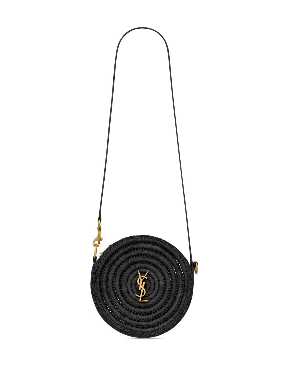 Saint Laurent Sac Rond logo-plaque bag