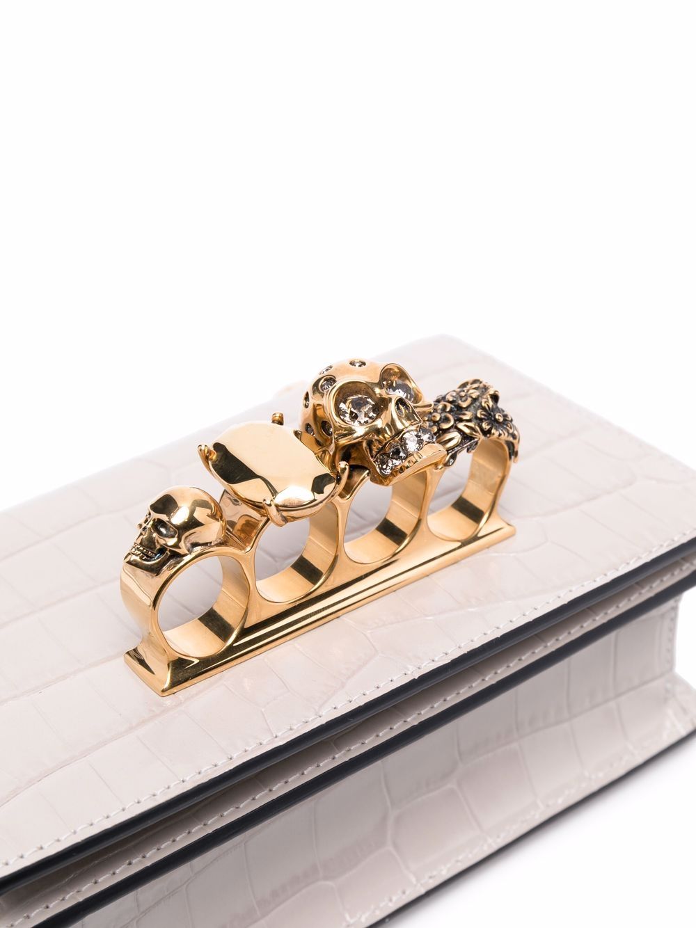 Alexander McQueen knuckleduster crossbody bag