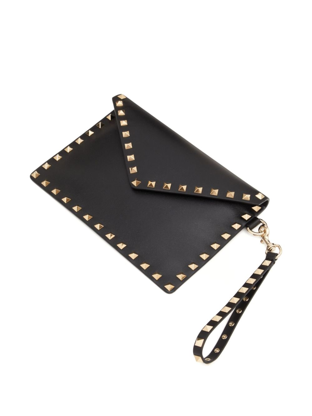 Valentino Garavani Rockstud leather clutch bag