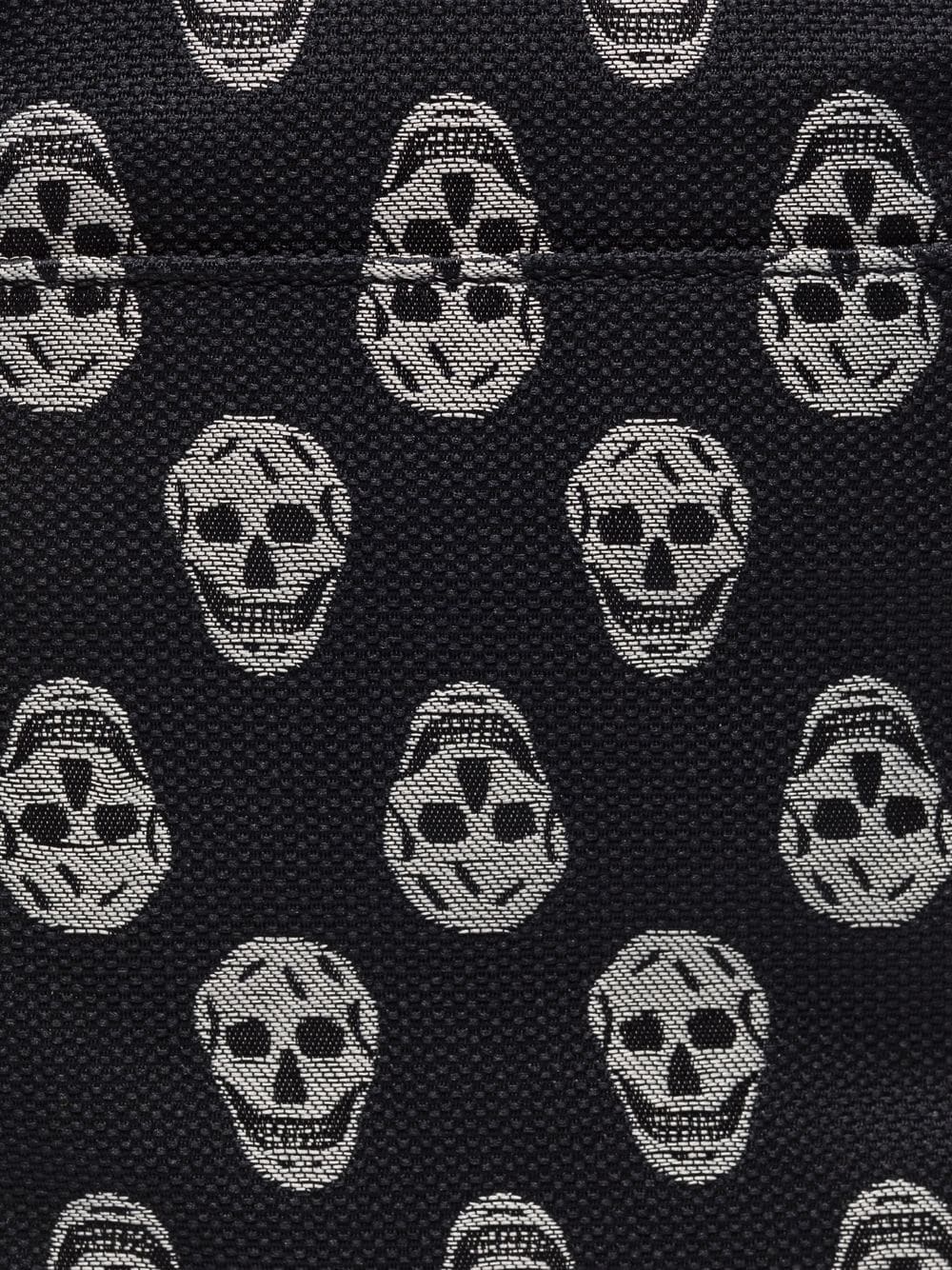 Alexander McQueen skull-print messenger bag
