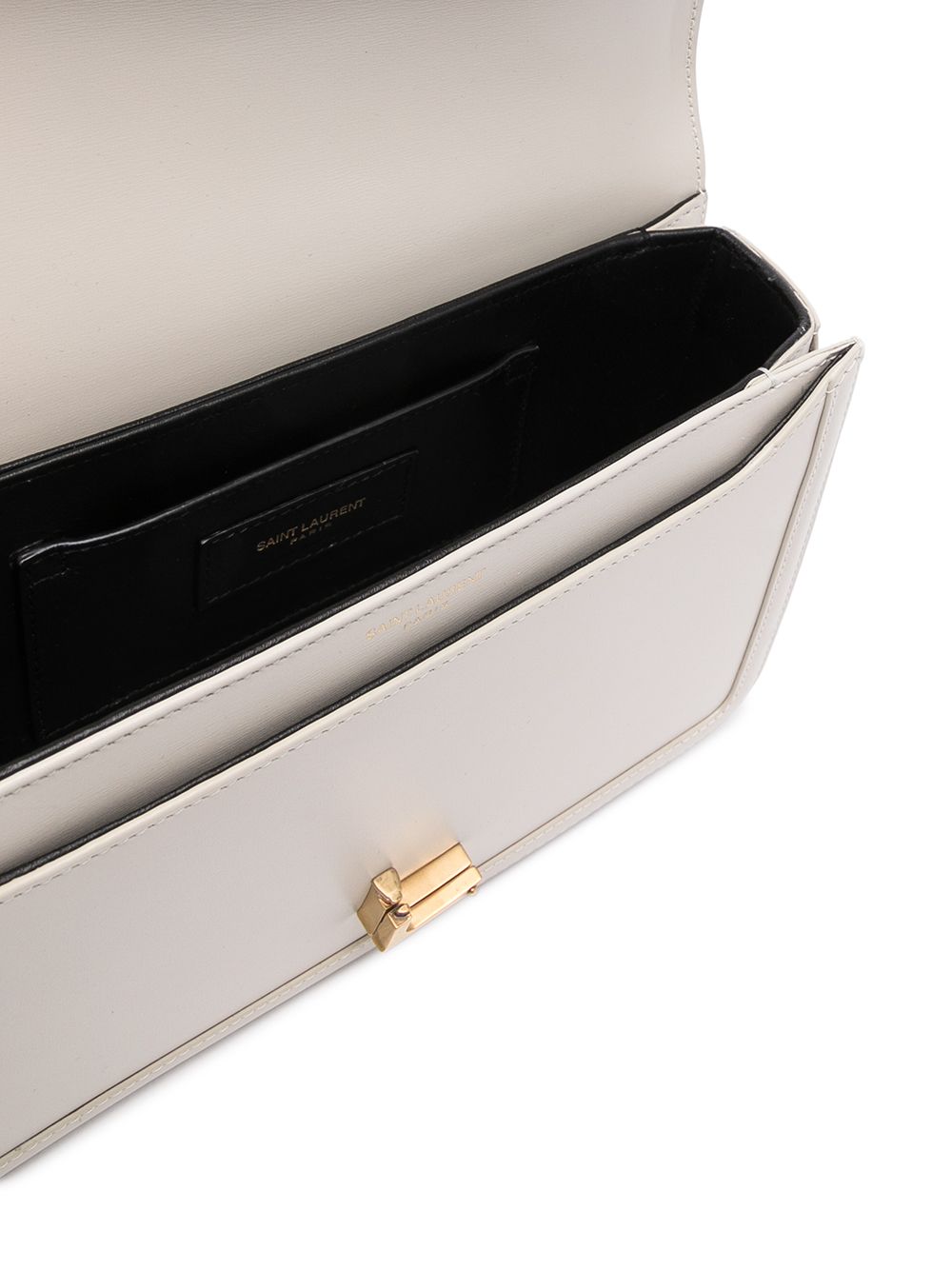 Saint Laurent logo-plaque shoulder bag