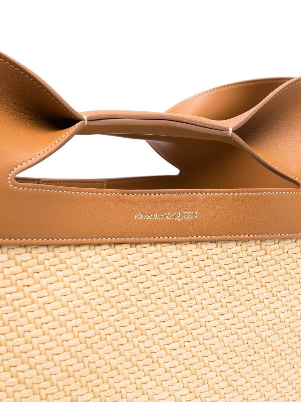 Alexander McQueen logo-print tote bag