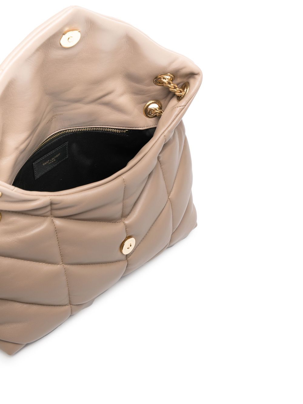 Saint Laurent logo-plaque shoulder bag