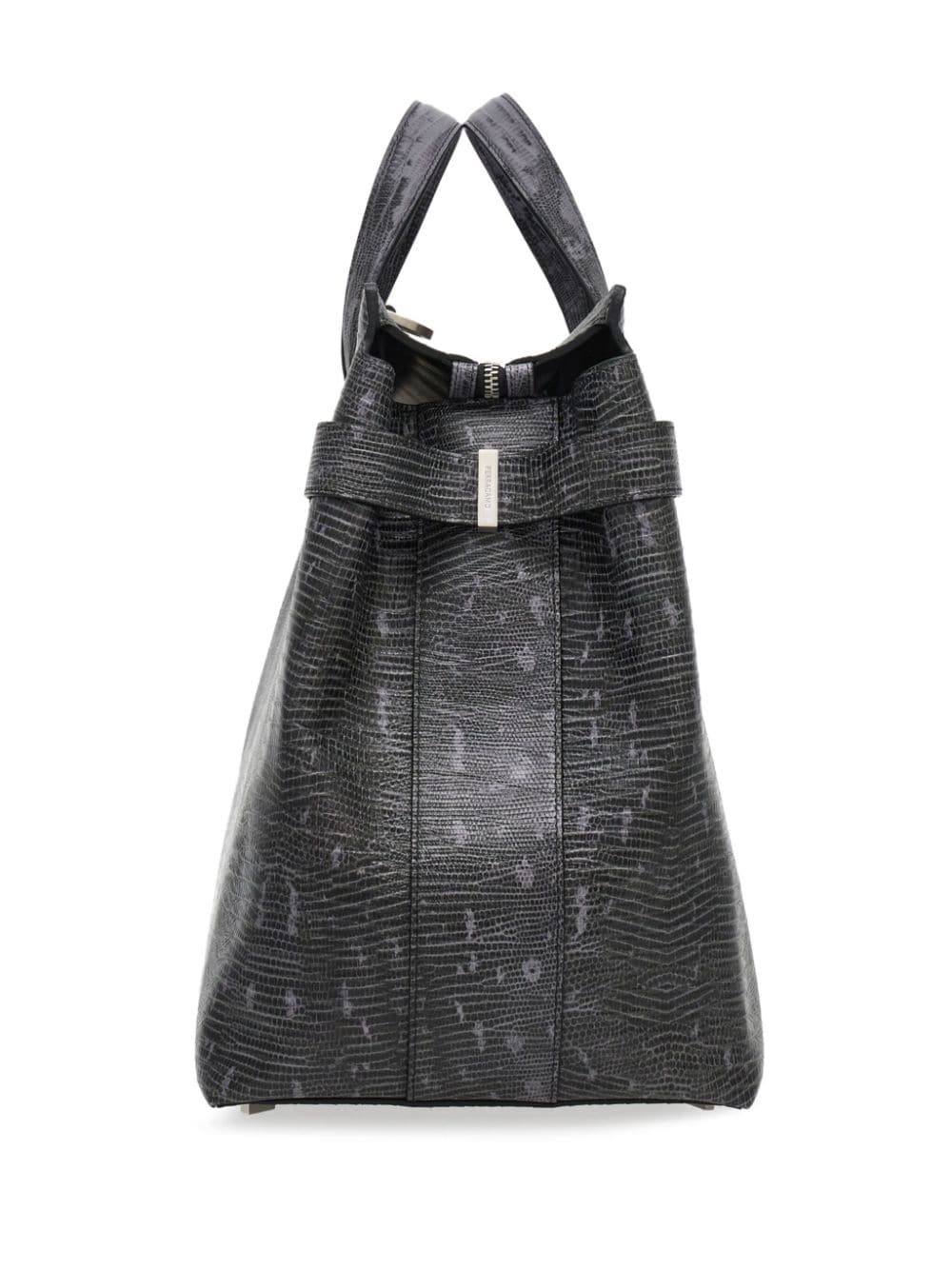 Ferragamo Gancini-plaque tote bag