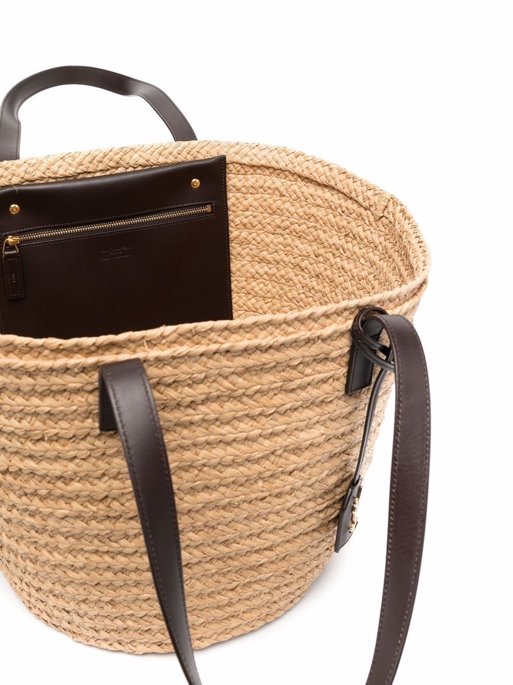 Saint Laurent logo-tag shoulder bag