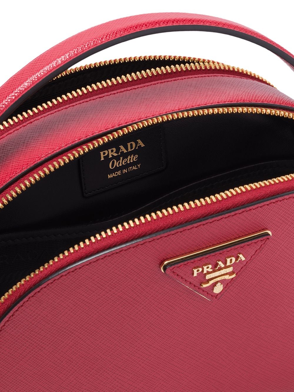 Pra*a small Pra*a spectrum nappa leather bag