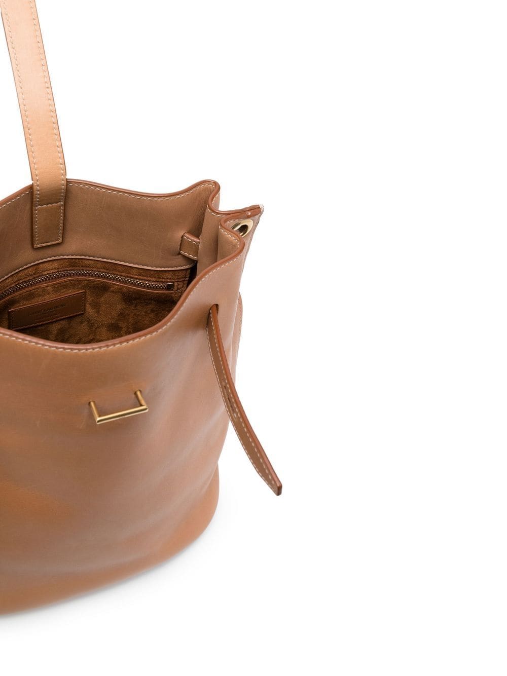 Saint Laurent Seau leather bucket bag