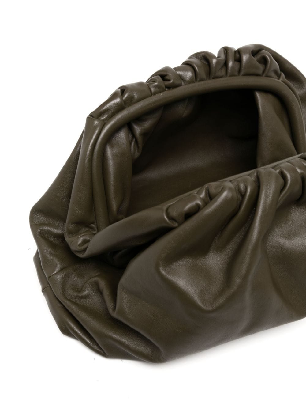 Bo*te*ga ve*ne*ta   gathered detailing pouch